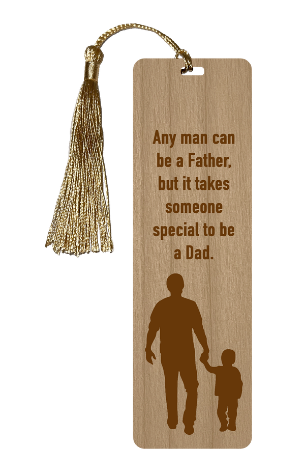 Dads Are Special with Son Bookmark