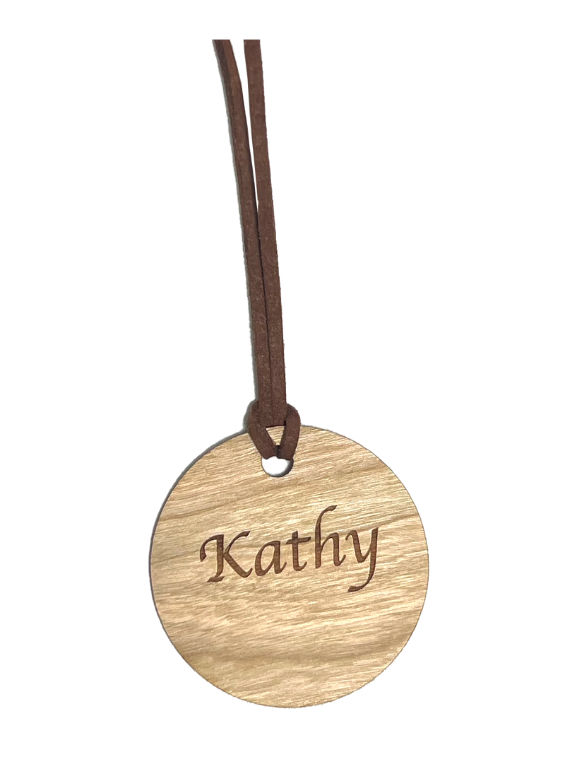 Custom Name Disk Napkin Holders (set of 6)